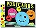 Peaceable Kingdom 12 Postcard Booklet for kids – Funny Faces Theme - 3 each of 4 designs – Send love with smiles & goofy-face postcard styles for boys & girls – Great for summer camp