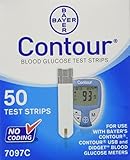 UPC 301937097508 product image for Bayer Contour Blood Glucose, 50 Test Strips | upcitemdb.com