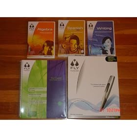 FLY Fusion Pentop Computer Ultimate Homework Gift Set with Algebra, Writing and Spanish Software,... by LeapFrog