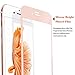iPhone 6s Screen Protector, EC™ Premium Ultra Slim [Full Coverage] [Anti Fingerprint / Scratch] Tempered Glass Screen Protector for 4.7 inch Apple iPhone 6s / 6 (1-Rose Gold)