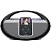 iLive Docking System and Boombox with Speakers for iPod and MP3 Players (Black)