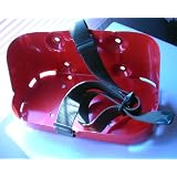 ジェリ缶キャリア 携行缶ホルダー ベルト付 赤 拡大加工 /J.J.C通販部
