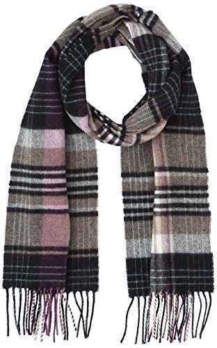 (スコッツリーガル)SCOTS REGAL(スコッツリーガル) スコットランド製チェック柄ラムズウールマフラー 30cmx180cm