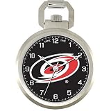 NHL Men's NHL-PW-CAR Pocket Collection Carolina Hurricanes Pocket Watch