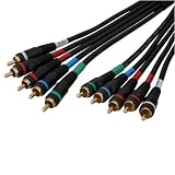 5 RCA Component Audio Video Cable, 50 FT