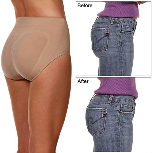 Tush Ups Panties - Lift Shape & Contour Your Derriere Seamless Nude 2X