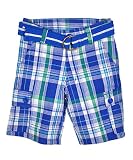 Fubu Plaid Time Belted Cargo Shorts (Sizes 4 - 7)