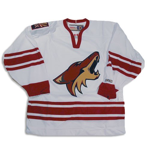 Buy Phoenix Coyotes Pre 2007 CCM White Replica Jersey