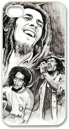 CTSLR Music & Singer Series Protective Snap-on Hard Back Case Cover for iPhone 4 & 4S - 1 Pack - Bob Marley & Rasta, Reggae - 11