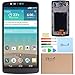 LG G3 LCD Display Touch Screen Digitizer with Frame Full Assembly (Gray Color)