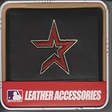 Houston Astros Embroidered Leather Trifold Wallet