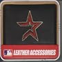 Houston Astros Embroidered Leather Trifold Wallet