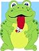 Froggy Regular Size Applique Flag
