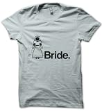 Bride Figurine Jersey Cotton T-Shirt, Seafoam, X-Large