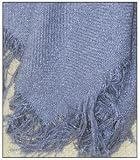 Sky Blue Homestead Afghan Throw Blanket 50 x 60