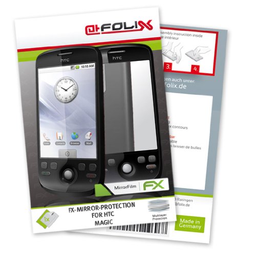 FoliX FX-Mirror Spiegel-Displayschutzfolie f&uuml;r HTC Magic / Android-Phone - Displayschutz v Preisvergleich