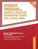 Graduate Programs in Business, Education, Information Studies, Law & Social Work 2013 (Peterson's Graduate Programs in Business, Education, Health, Information Studies, Law and Social Work)