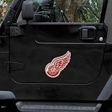 NHL Detroit Red Wings 8'' Team Logo Car Magnet