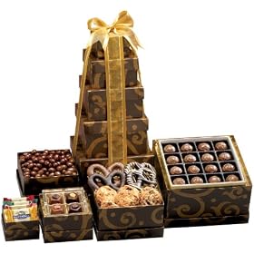 Broadway Basketeers Gourmet Chocolate Gift Tower