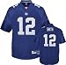 Steve Smith Blue Reebok NFL Premier New York Giants Jersey - XX-Large