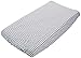 Trend Lab Chevron Changing Pad Cover, Gray