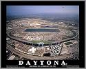 NASCAR Tracks - Daytona 500 - Dale Sr Feb 2001 - Lg - Plaque Mounted & Laminated Print