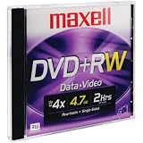 Maxell 4.7GB 4x DVD+RW.