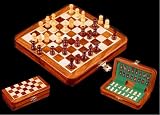 Deluxe Magnetic Folding Travel Chess Set 5