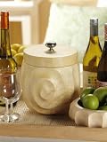 Ice Bucket - Mango Wood and Stainless Steel by Zodax