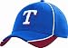 Texas Rangers Authentic Batting Practice Cap (Royal/Red, Medium/Large)