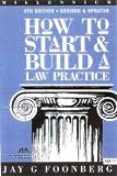 How to Start  and  Build a Law Practice     **ISBN: 9781590312476**