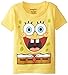 SpongeBob SquarePants Little Boys' Toddler T-Shirt, Yellow, 3T