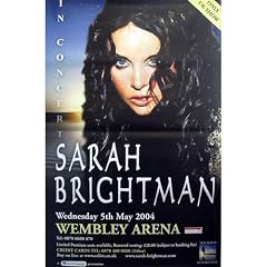 Sarah Brightman - Riesenposter Wembley Arena