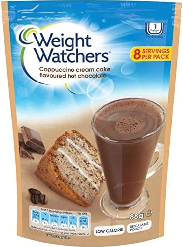 Weight Watchers Cappuccino Cream Cake Flavoured Hot Chocolate (88g)