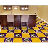 BSS - Louisiana State Fightin Tigers NCAA Team Logo Carpet Tiles
