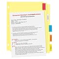 5-Tab Index Paper