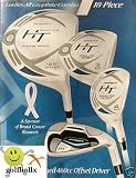 Affinity Ladies HT Edition Full Graphite Golf Club Set wFree Putter Left & Right Hand Petite, Regular or Tall Length; Fast Shipping