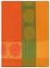 Waffle Weave 100% Cotton Orange Sunflower Dishtowel 18" X 28" Set / 6