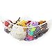 ilovebaby Toys Storage Hammock, Organizer for Stuffed Animals, Toys, Sport Equipment, High Quality Storage Net, XL Size White 70.9 x 47.2