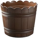 Eigenschaften Emsa 834322400 / Emsa 834322400 Blumenkübel, rund 32 cm ø holzbraun COUNTRY