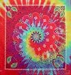 60s Paisley Tie Dye Bandana
