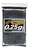 TSD Tactical 5000 Count Bag Plastic Black Airsoft BB's (0.25g, 6mm)