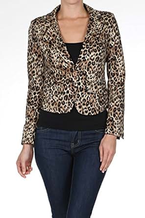 Amazon.com: Bangbangusa Womens Leopard Print Long Sleeves ...