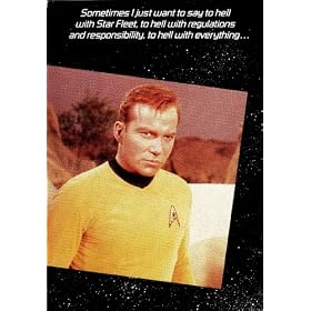 Star Trek Greeting Card - Relationship, Thinking of You, Just Because, Romance, Love - Captain Kirk