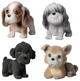 Puppy in my Pocket PUPPIES x4 Gertie Yogi Arnie Taro Pk 31