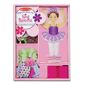 Melissa & Doug Nina Ballerina Magnetic Dress-Up