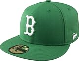 MLB Boston Red Sox Kelly with White 59FIFTY Fitted Cap (7 1/8)