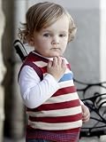 Stripe knitted tank Stripe 6/9 MNTHS