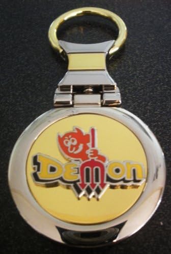 Dodge Demon Two-Tone Gold &amp; Silver Key Chain
