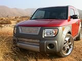 04-06 Honda Element Polished Aluminum Bumper Billet grille